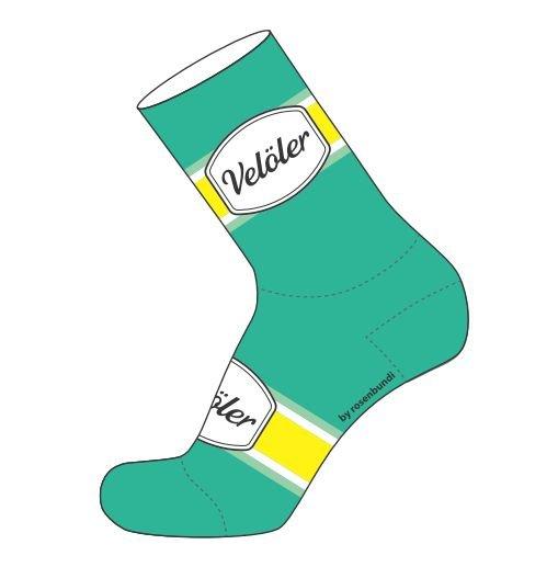 Vel&ouml;ler Socke, Gr&ouml;sse XL