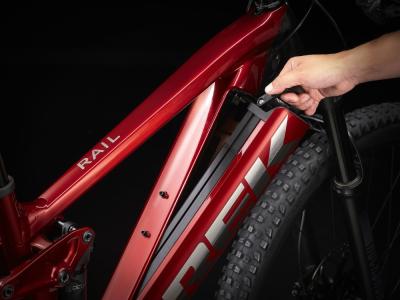 Trek Rail 5 Deore 625W EU L Crimson/Lithium Grey Produktbild 4