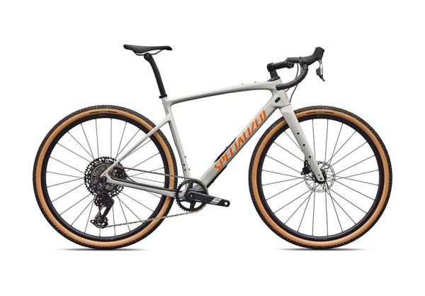 Specialized Diverge 4 Comp Carbon - SRAM Apex AXS/S1000 Dolomite Metallic/Orange Zest 52
