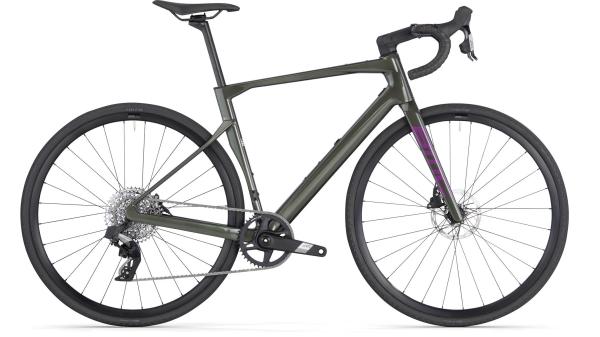 BMC Roadmachine X THREE Steel Green / Purple 54
