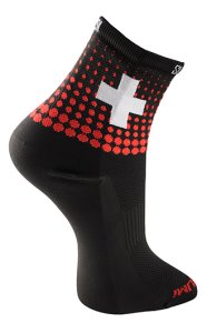 PEARL iZUMi ELITE Low Sock Suisse Edition S